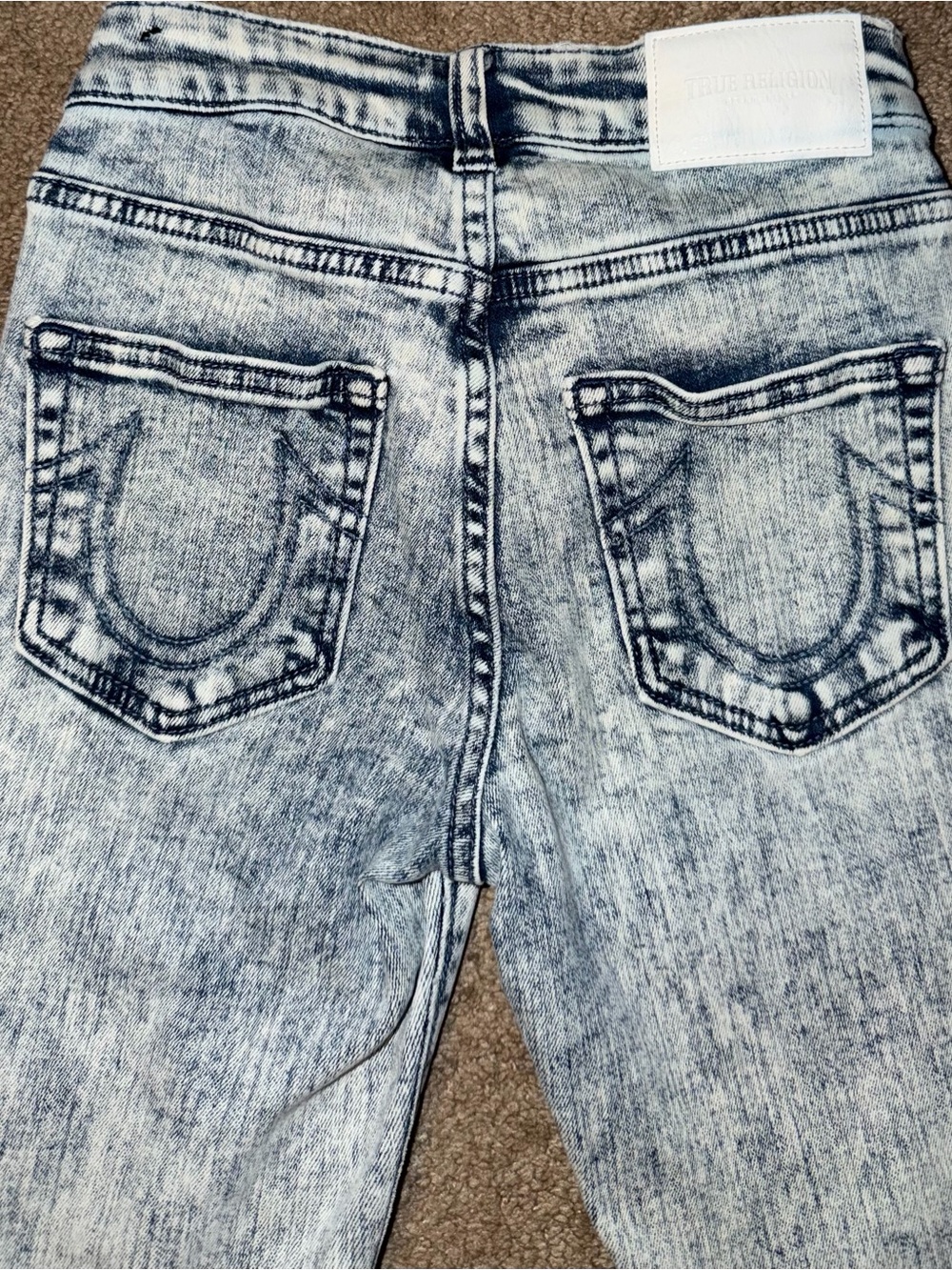 True Religion Women's High Rise Super Skinny Jeans